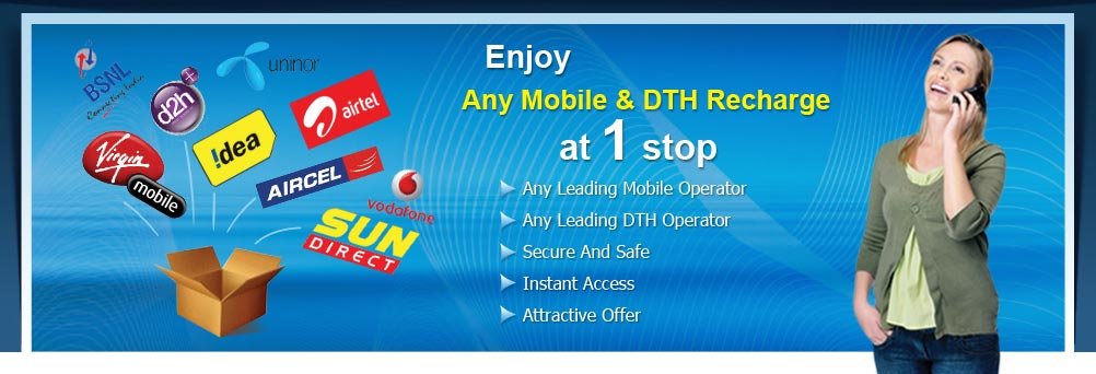 recharge online mobile dth data Card dish tv
